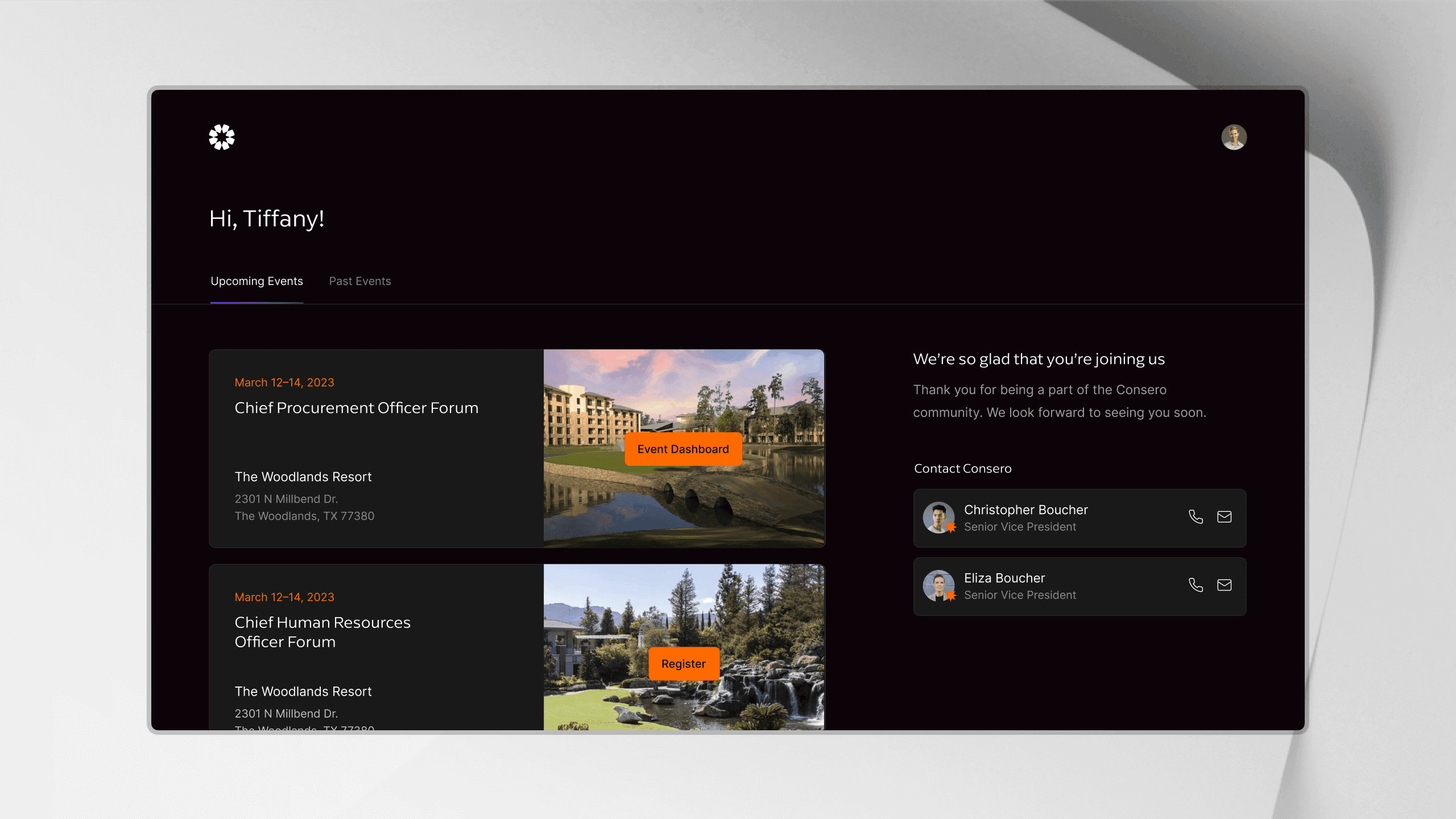 Consero Application