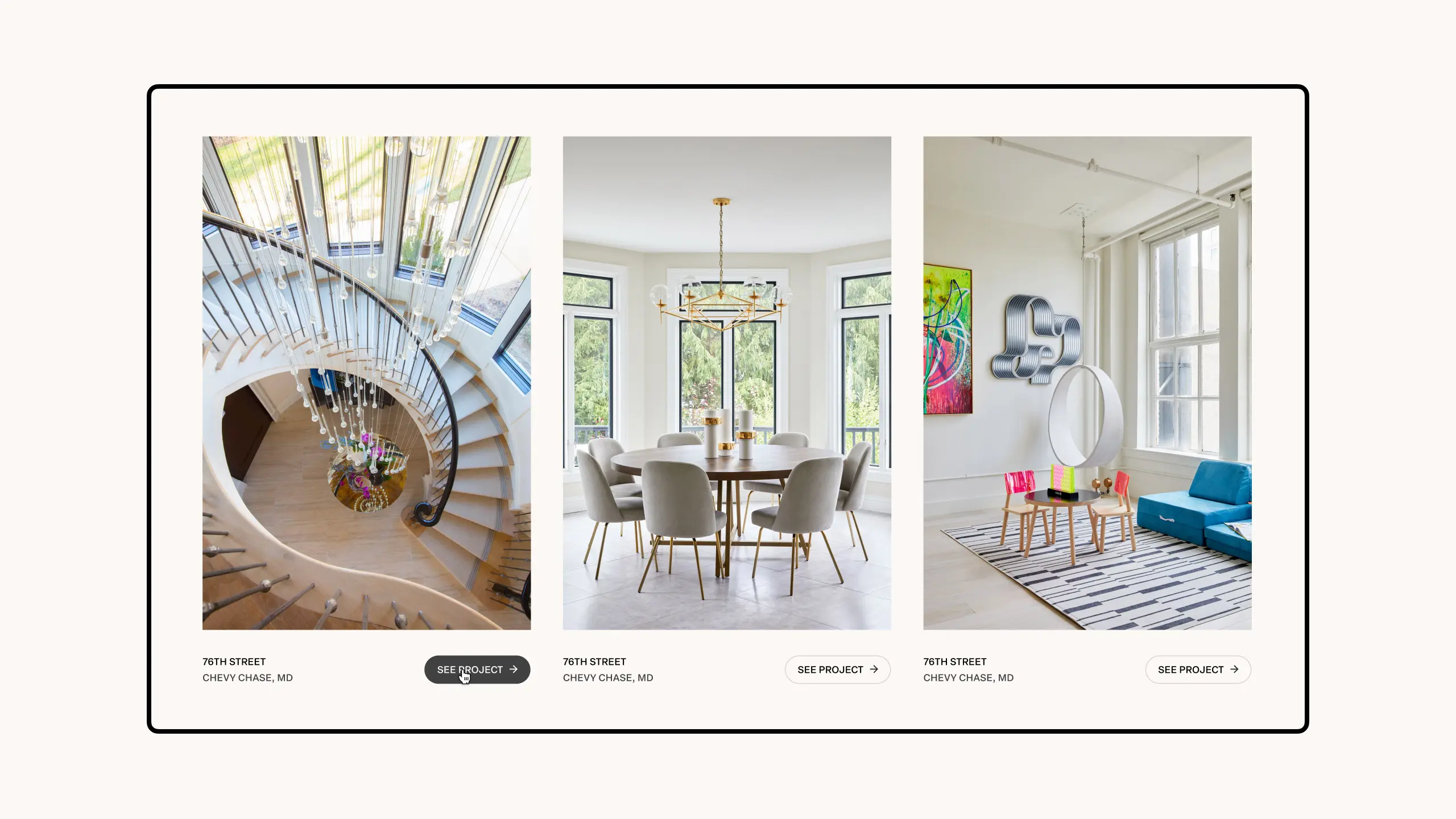 JLA Designs projects desktop