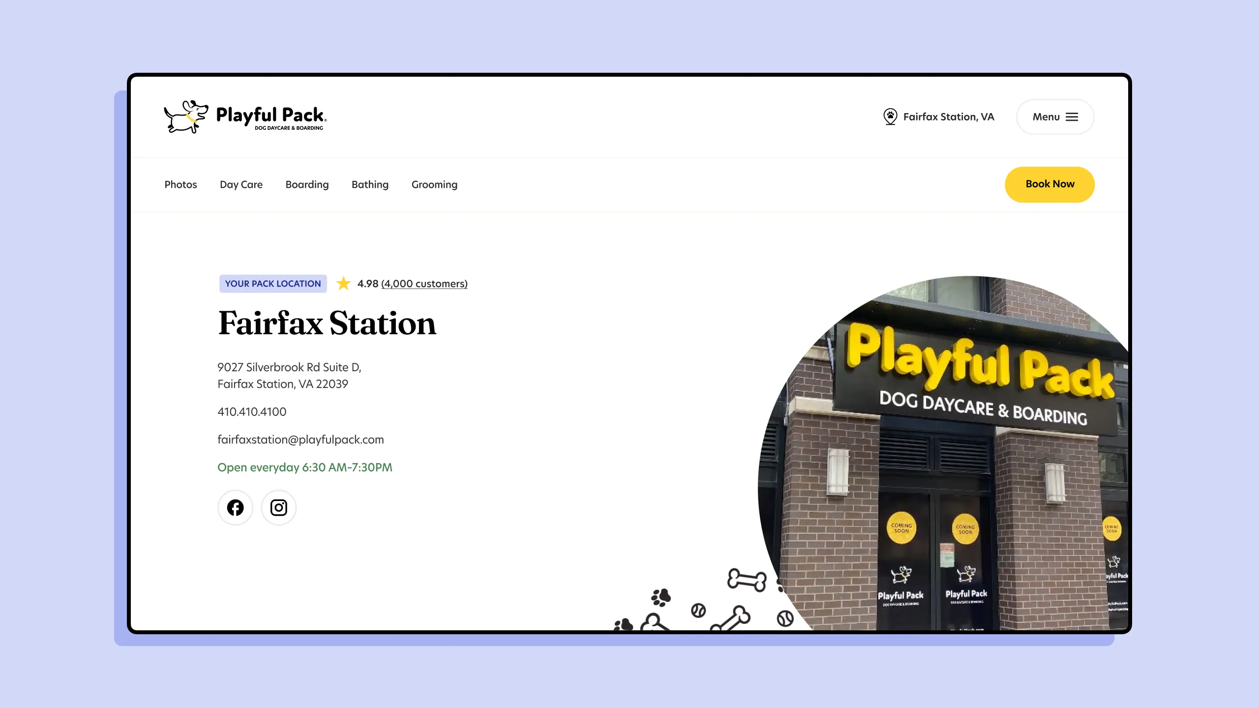 Playful Pack location