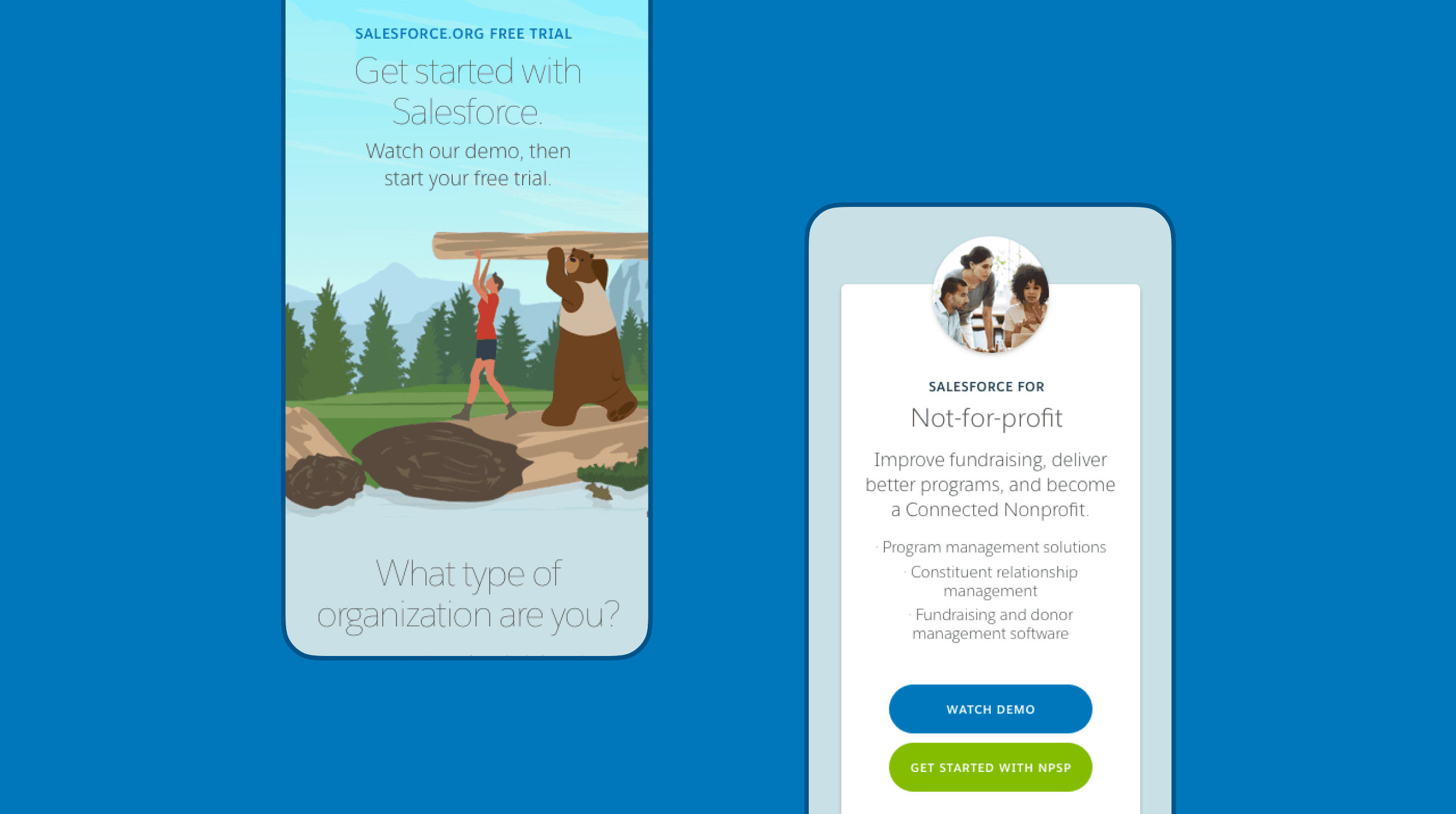 Salesforce get started mobile