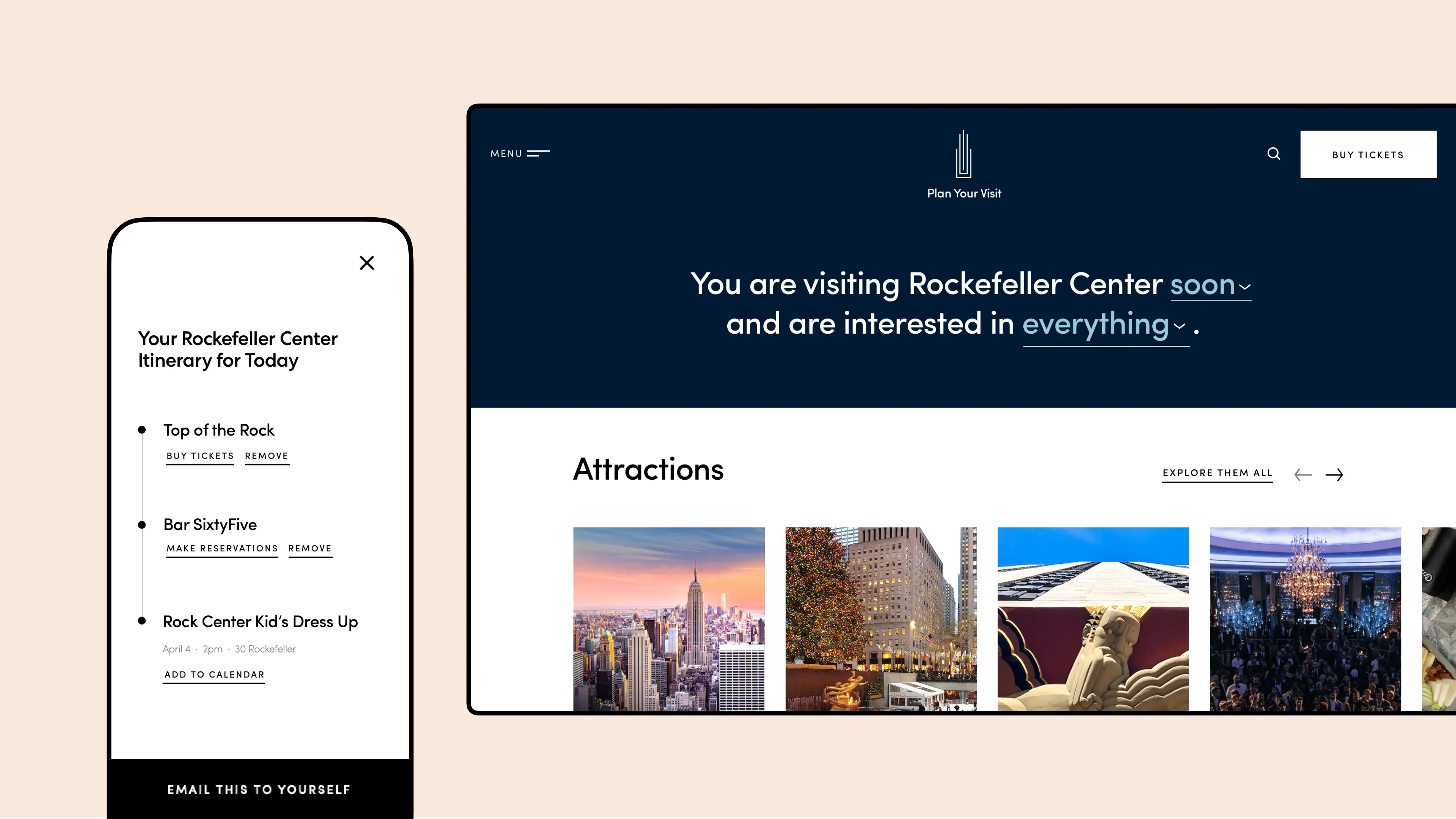 Rockefeller Center plan